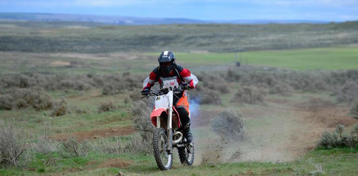 Going faster off-road, how to build your skills in the dirt