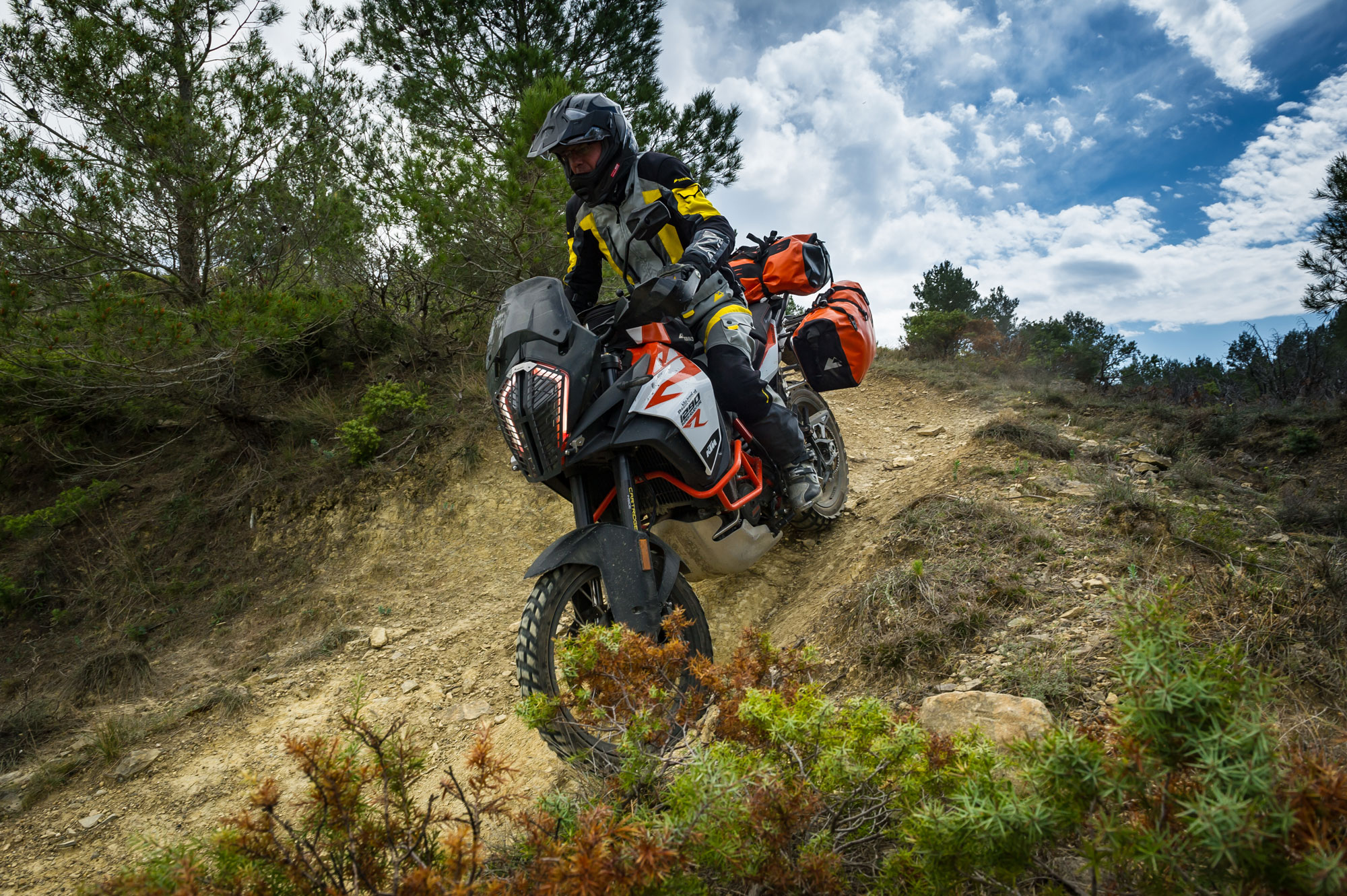 The different Touratech Suspension options available